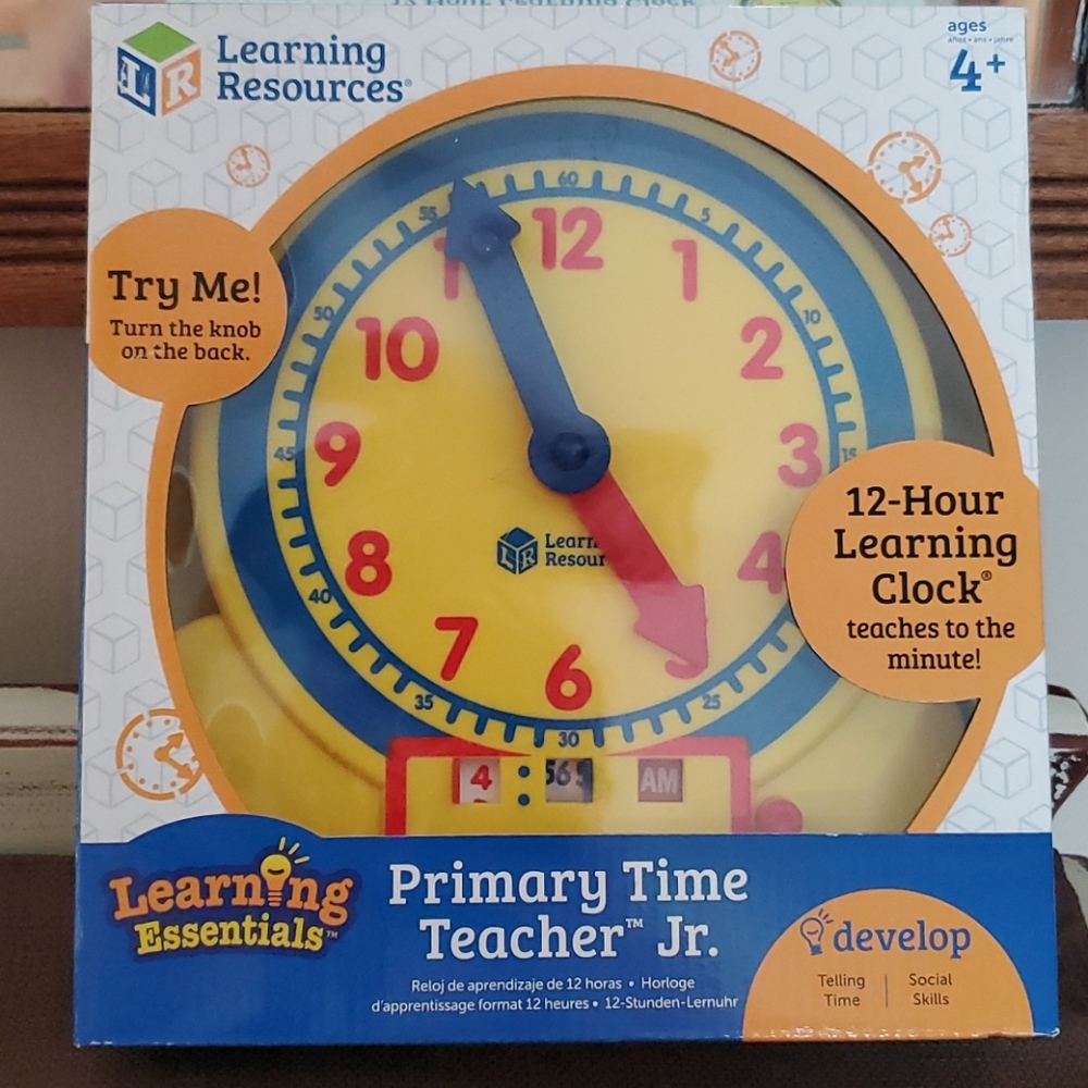 Learning Resources Clock Jr